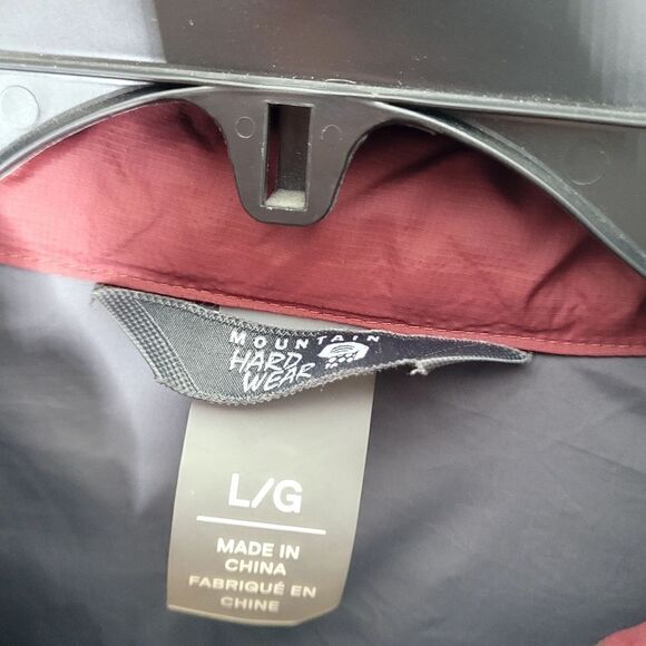 Mountain Hardwear Duck Down Colorblock Puffer Coat Size Large - Picture 9 of 14